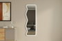 Hanah Home Espejo Ecológico Flotal-E Blanco 160 cm Alto x 50 cm Ancho
